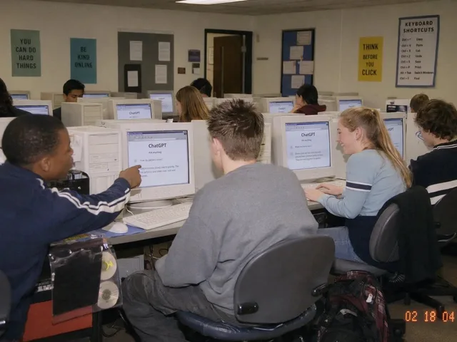 Early 2000s Computer Lab With ChatGPT preview image 1