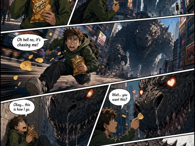 American Comic Strip Template preview image 1
