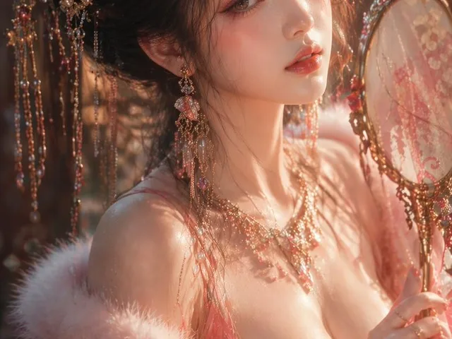 Tang Dynasty Aesthetic CG Illustration preview image 1