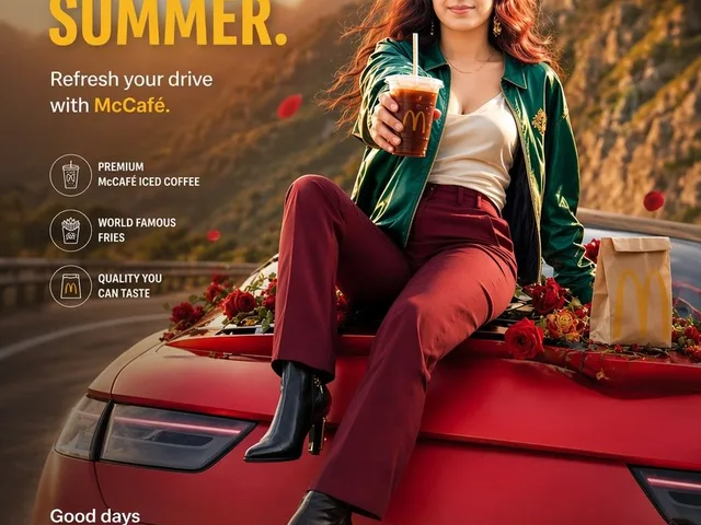 Summer McCafé Mountain Road Ad preview image 1