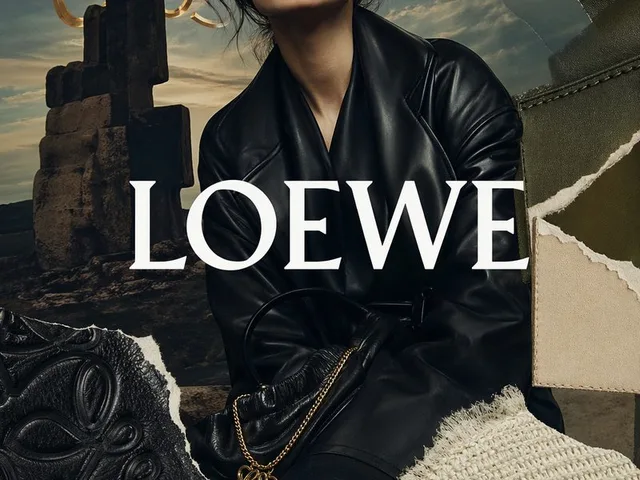 Luxury Leather Fashion Collage Ad preview image 1