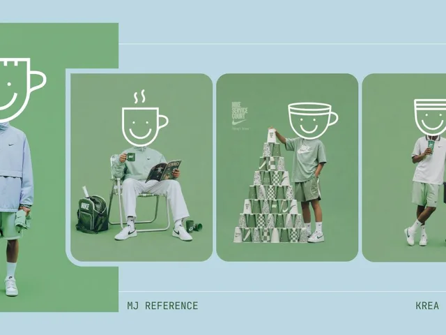 Monochrome Tennis Streetwear Moodboard preview image 1