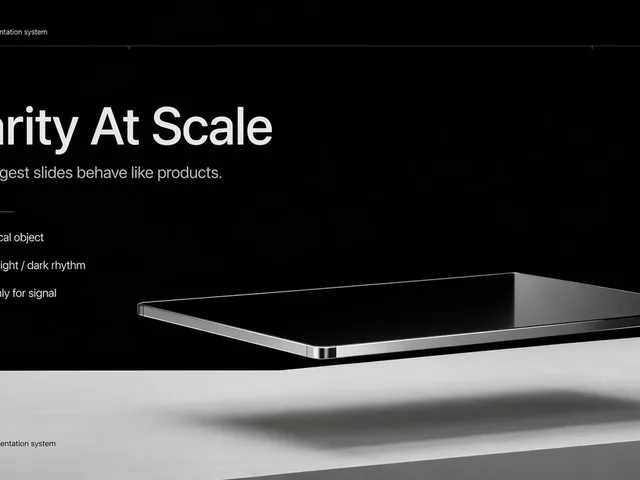Apple-Style Minimal Presentation Cover preview image 1