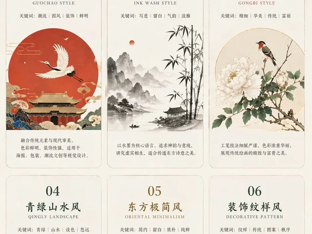 New Chinese Aesthetics Style Chart preview image 1