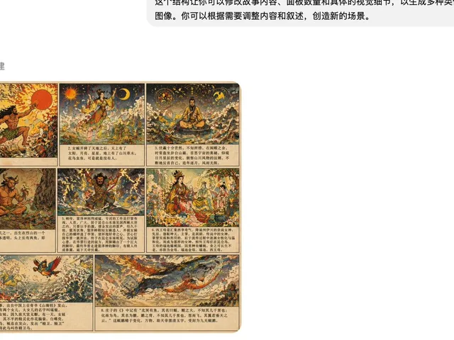 Shan Hai Jing Vintage Comic Page preview image 1