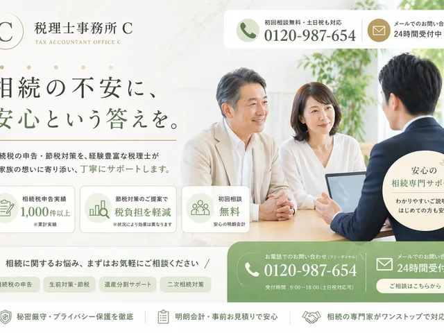 Japanese Inheritance Tax LP Hero preview image 1
