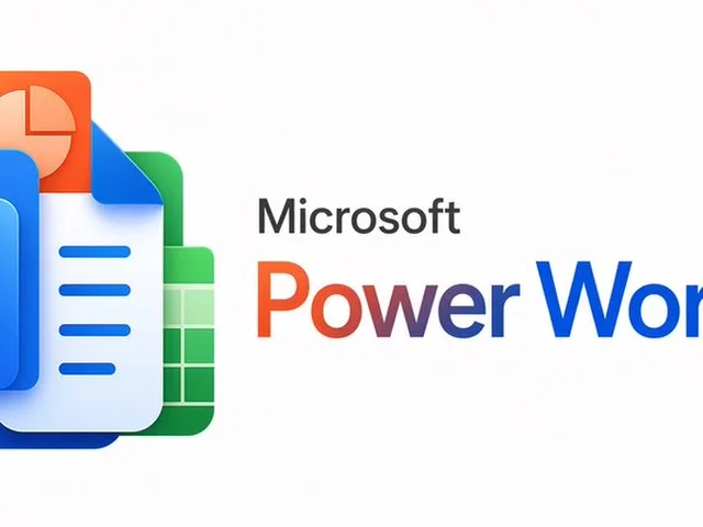 Microsoft PowerWordEx Logo Mockup preview image 1