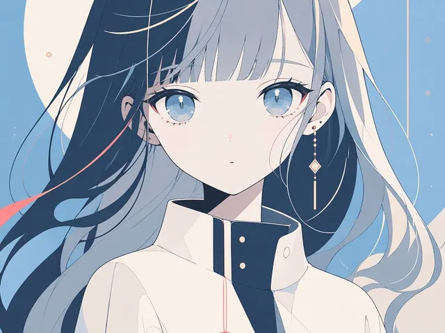 极简动漫肖像与审查的脸 preview image 1