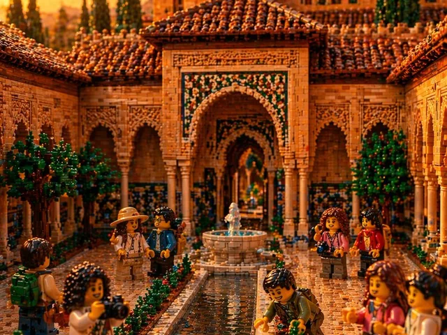 LEGO Alhambra Courtyard at Sunset preview image 1
