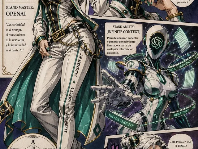 JoJo-Style OpenAI Stand Poster preview image 1