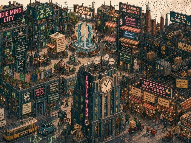 Indie Mind City Isometric Tech District preview image 1