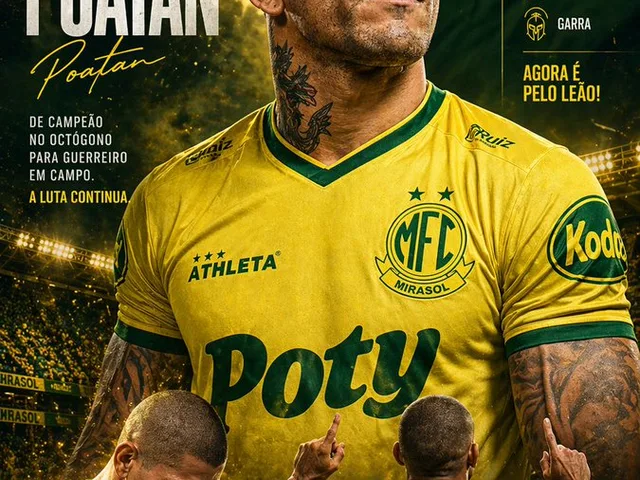 Mirassol FC Signing Announcement Poster preview image 1