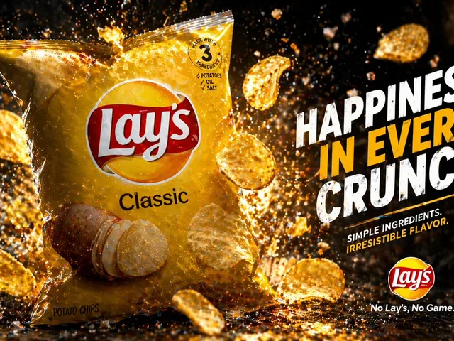 Cinematic Potato Chips Ad preview image 1