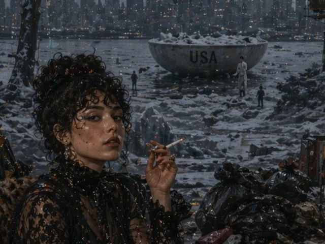 Dystopian Woman by Frozen Waterfront preview image 1