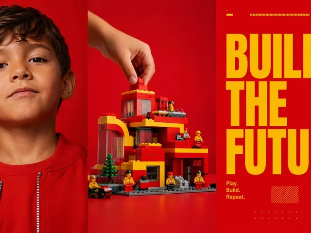Red Triptych Build the Future Poster preview image 1