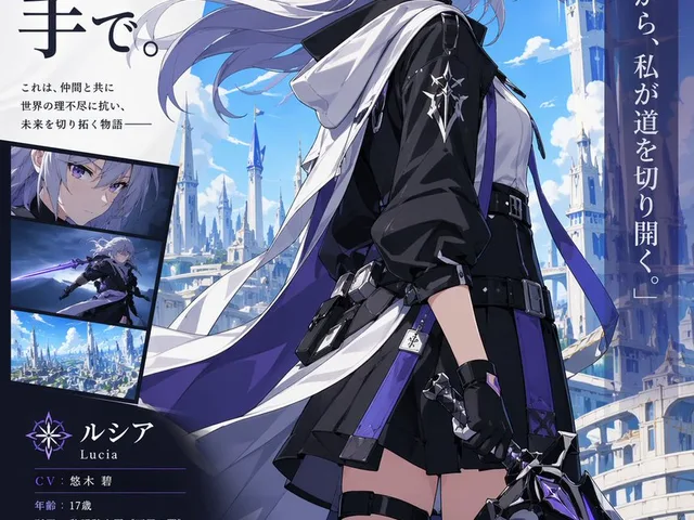 Anime Heroine Promo Poster preview image 1