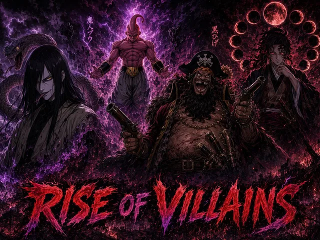 Dark Anime Villains Crossover Poster preview image 1