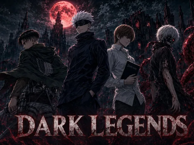 Dark Anime Legends Poster preview image 1