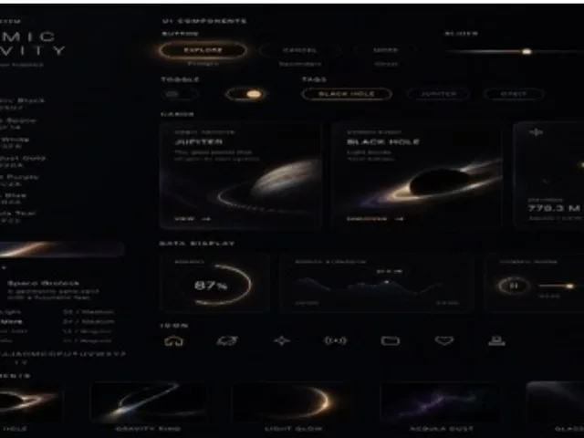 宇宙重力玻璃UI系统 preview image 1
