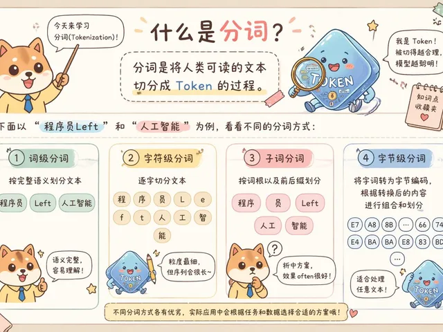 Cute Chinese Tokenization Infographic preview image 1