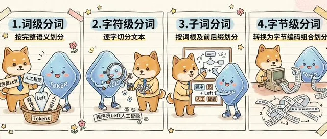 可爱的四面板标记化信息图 preview image 1