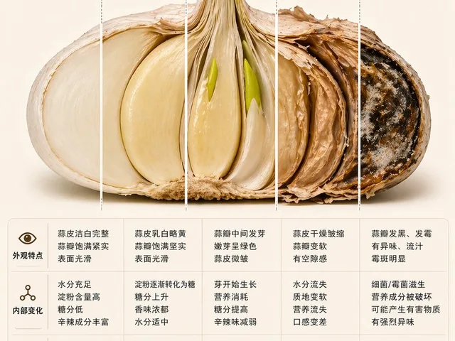 Garlic Life Cycle Infographic preview image 1