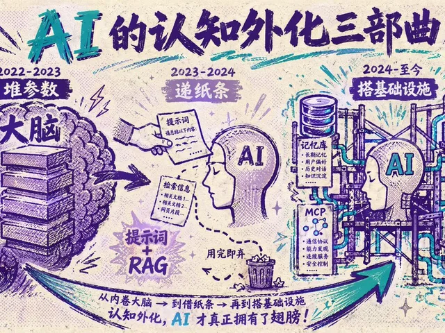 Chinese AI Evolution Infographic Poster preview image 1