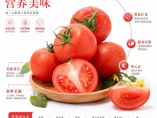 Chinese Tomato Nutrition Poster preview image 1