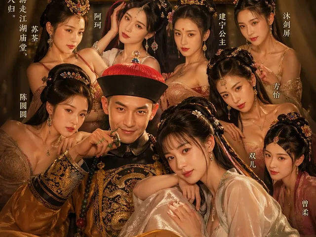 Golden Wuxia Palace Poster preview image 1