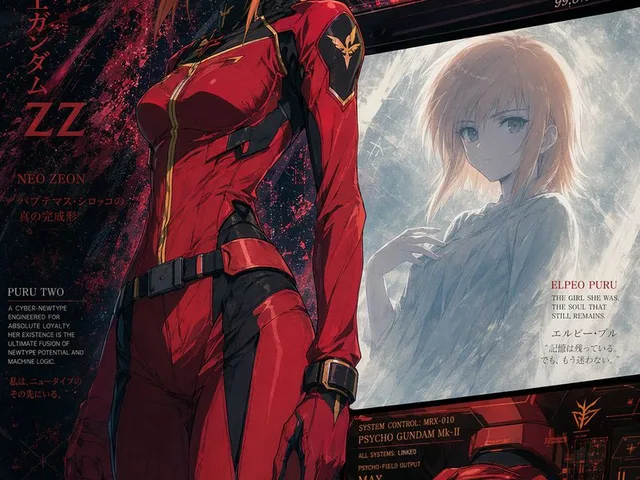 Anime Mecha Pilot Poster preview image 1
