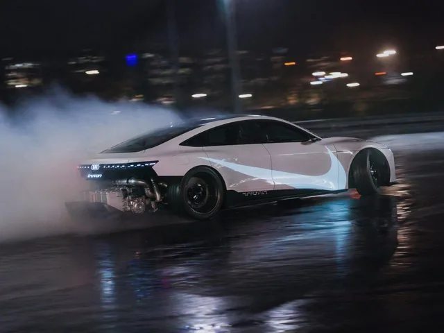 Night Drift Futuristic Sports Sedan preview image 1