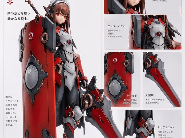 Knight Mecha Girl Model Kit Poster preview image 1