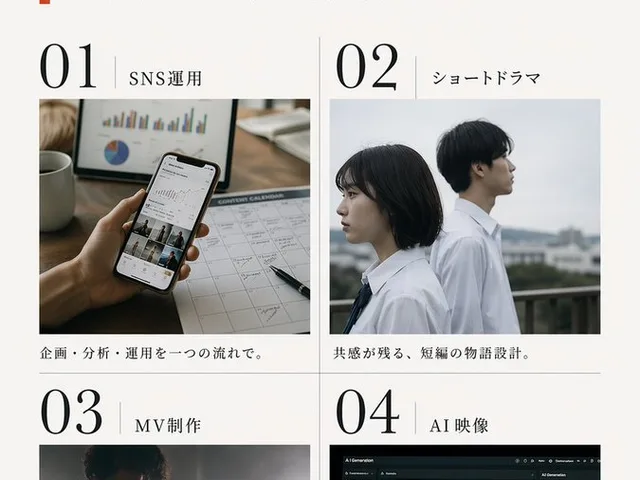 Japanese Video Production Poster preview image 1