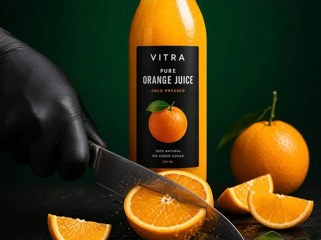 Premium Beverage Commercial Poster preview image 1