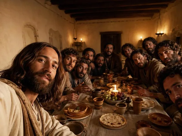 Cinematic Last Supper Scene preview image 1