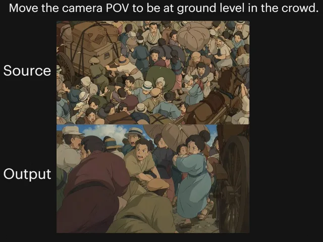Anime Crowd Camera POV Comparison preview image 1