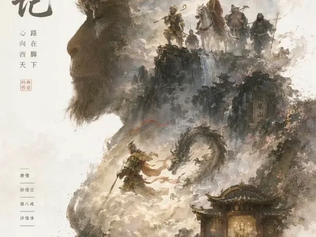 Journey to the West Ink Poster preview image 1