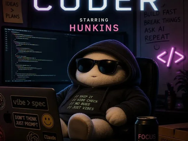 Netflix-Style Vibe Coder Poster preview image 1