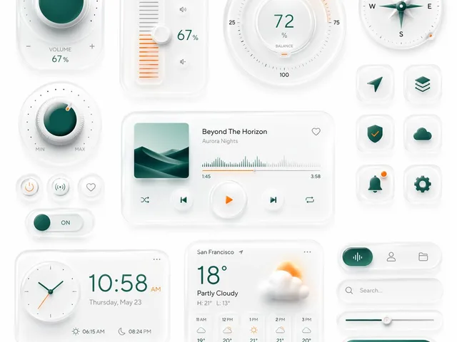 Neumorphic Smart UI Kit preview image 1