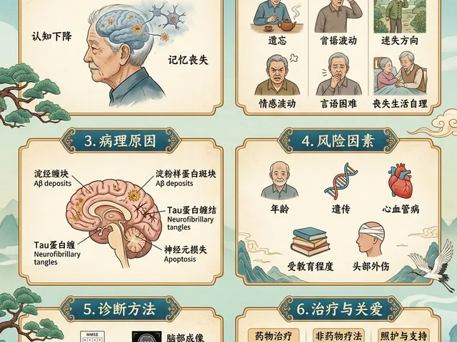 Chinese Alzheimer’s Infographic Poster preview image 1