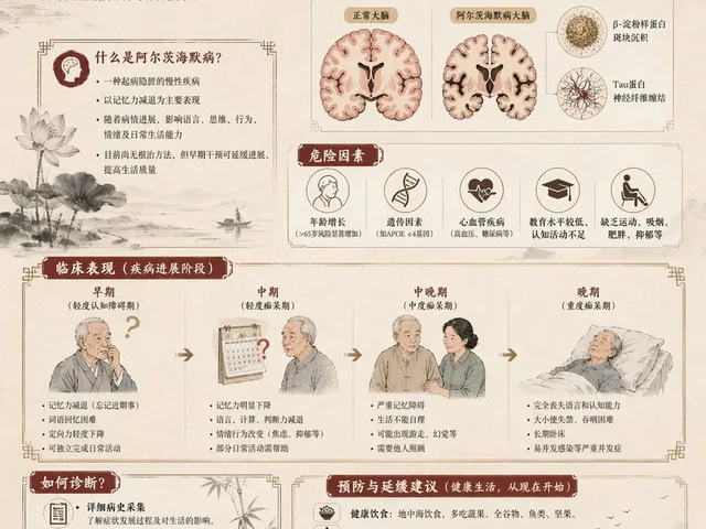 Chinese Alzheimer’s Awareness Infographic preview image 1