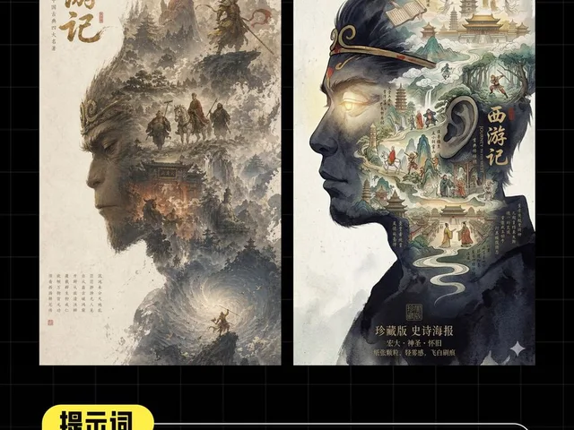 AI Poster Comparison Thumbnail preview image 1