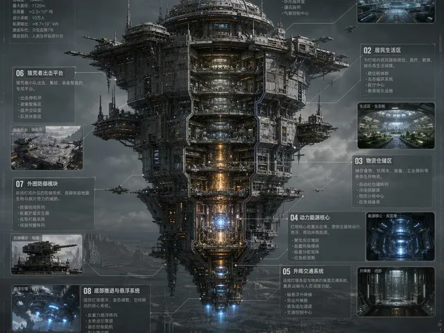 科幻灯塔结构图 preview image 1