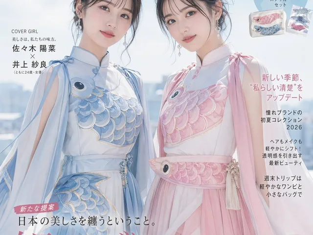 Japanese Fashion Cover with Koinobori Dresses preview image 1