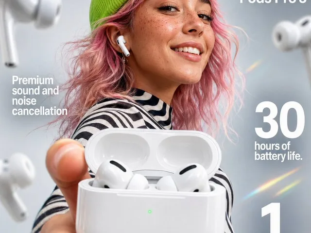 E-commerce Earbuds Infographic Prompt preview image 1