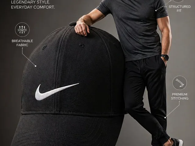 Premium Brand Infographic with Male Model preview image 1