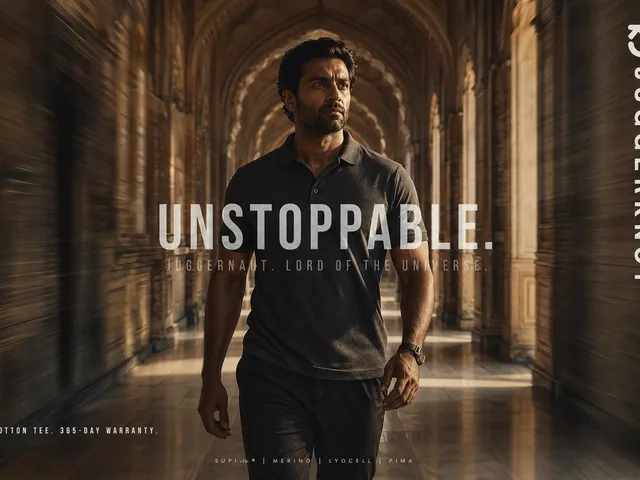 Luxury Tee Campaign Poster preview image 1