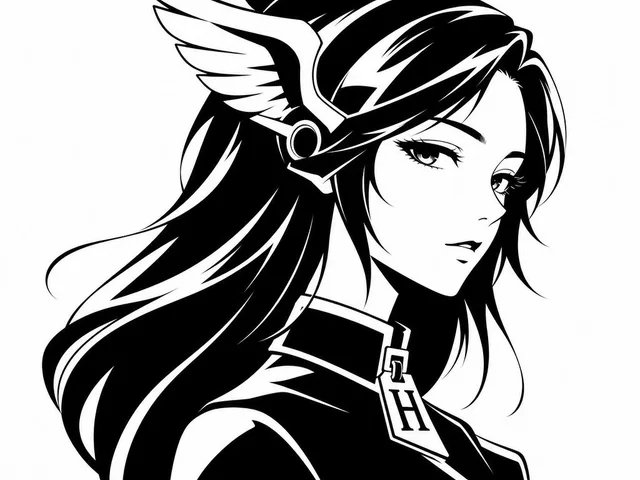 Monochrome Hermes-Inspired Avatar preview image 1