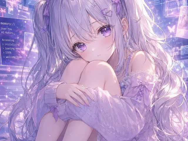 记忆空间中的薰衣草AI少女 preview image 1
