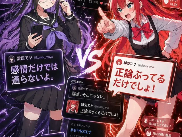 Anime X Battle Poster preview image 1